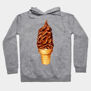 Chocolate Dip Cone Hoodie